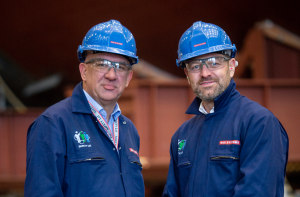 Hunter class blast and paint companies head to Glasgow