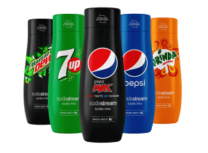Pepsi on-demand with SodaStream syrup launch
