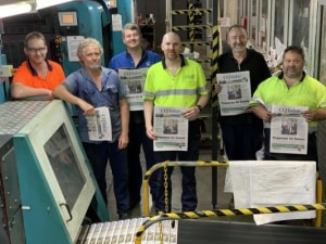ROCKHAMPTON NEWSPAPER PRINTING BORN AGAIN