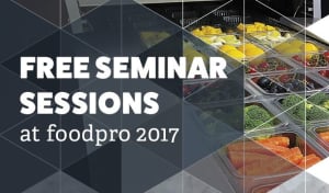 Foodpro shares its seminar line-up