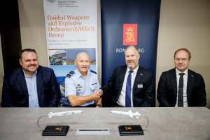 Kongsberg signs contract for Hunter missile factory