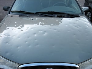 Hail on the horizon