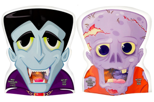 Halloween shaped pouches go down a treat