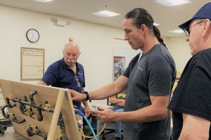 Hands-on training in propane 