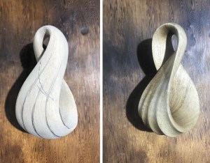 Carving möbius forms with Hape Kiddle