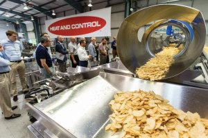 Snack food open house for end-to-end processing