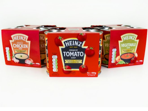 Paperboard replaces shrink wrap on Heinz multipacks