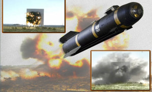 Hellfire II in simulated UAS launch