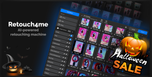 Halloween Special! Retouch4Me AI-powered retouching tools discount