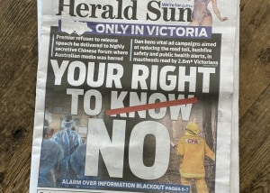  VIC GOVT PULLS NEWSPRINT ADS