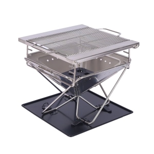Introducing the Bush Chef folding fire pit & grill