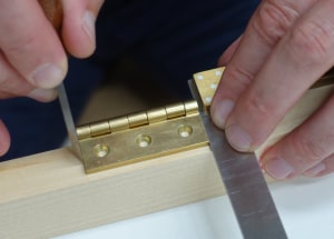 Fine fitting hinges