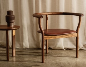 Hold chair by Takeshi Iue adds to 'jam' collection