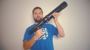 This guy found a vintage bazooka lens for &euro;15