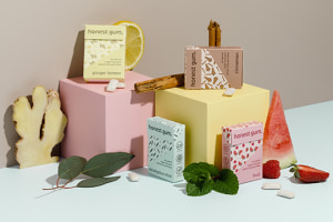 Honest Gum undergoes sustainable pack refresh