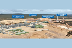 First integrated rare earths refinery 
