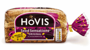 Hovis bread in a sugar cane bag