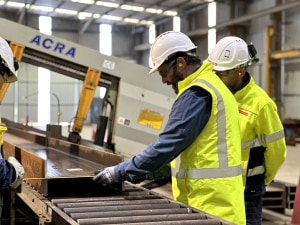 Hunter proof-of-concept mast work begins
