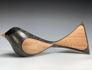 Flights of Fancy Feathers: an exhibition of 54 sculptures by Ian Bell