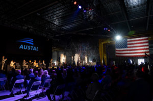 Austal USA opens US$100m steel shipbuilding facilities