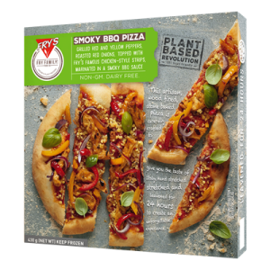Frozen vegan pizzas enter supermarkets