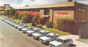Canon celebrates 50 years in Australia