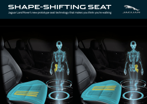 Jaguar tests morphable seat