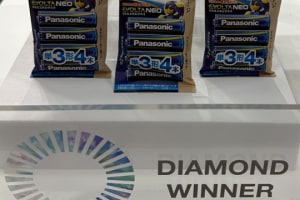 Paper-based battery bag wins Diamond award