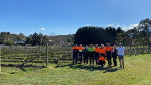 Oakridge brings wine manufacturing to the schoolyard