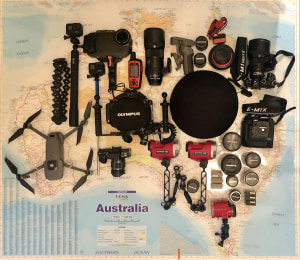New exhibition showcases a year photographing Australia from the air, the land, and underwater