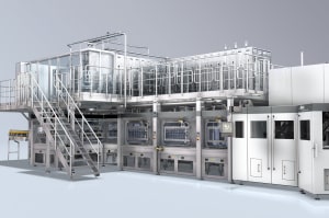 Aseptic filling efficiency 