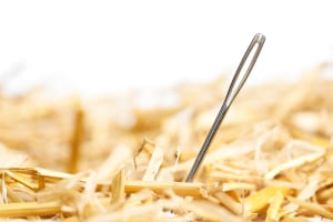 Finding needles in the haystack