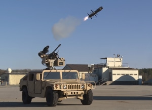 EOS fires multiple weapons from remote weapons station