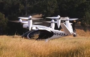 FRIDAY FLYING VIDEO: Joby/NASA eVTOL