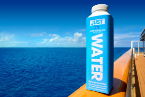 Norwegian Cruise Line teams up with Just to fight plastic waste