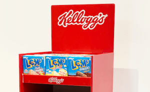 Kellogg's launches 100% recyclable retail displays