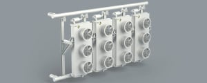 Dry cooler configurations 