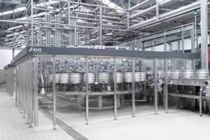 KHS updates keg washing and racking systems