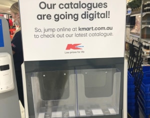 Catalogue concern as Kmart cans print