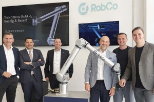 Koenig & Bauer, RobCo partner to automate postpress