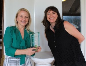 Kristie Pate wins Women in Smash award 2015