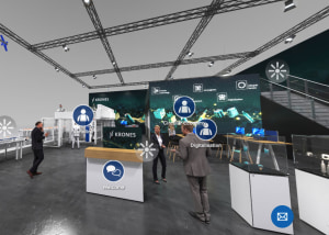 Krones trade-fair stand goes virtual 