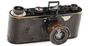 Camera auction breaks records for world's rarest Leicas