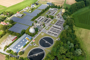 Generating heat from wastewater 