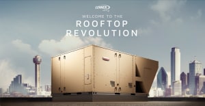 Rooftop line with controller 