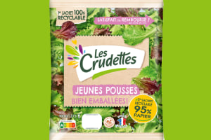 Fresh salad in a paper bag by Mondi