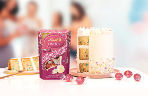 Lindt celebrates with new birthday cake flavour