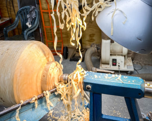 From log to lathe: breaking it down