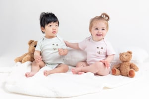 Huggies teams up with Caprice Australia, launches babywear