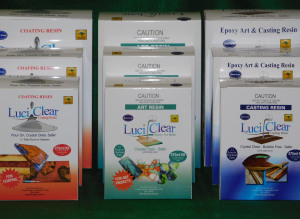 Resin range for different uses: Aussie made LuciClear